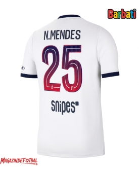 Paris Saint-Germain Nuno Mendes #25 Tricou Fotbal Replică 2026-27 Barbati Deplasare Paris Saint-Germain Nuno Mendes #25 Tricou Fotbal Replică 2026-27 Barbati Deplasare